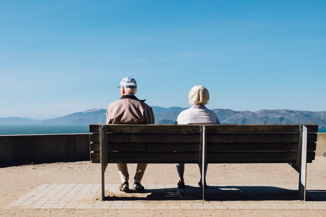 Photo Elderly couple